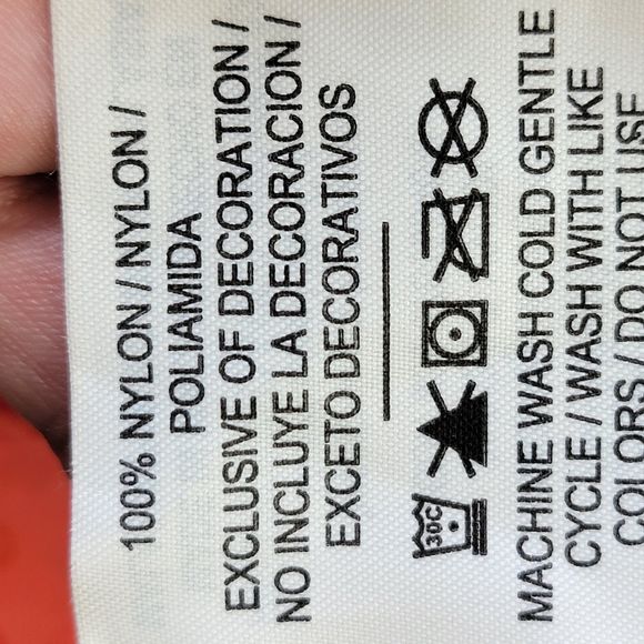 Nike Light Weight Packable Neon Water Resistant Hooded Sheer Full Zip Jacket M - Picture 11 of 12